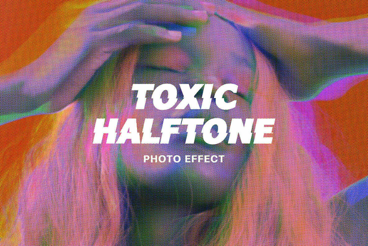 Toxic Halftone Effect 1