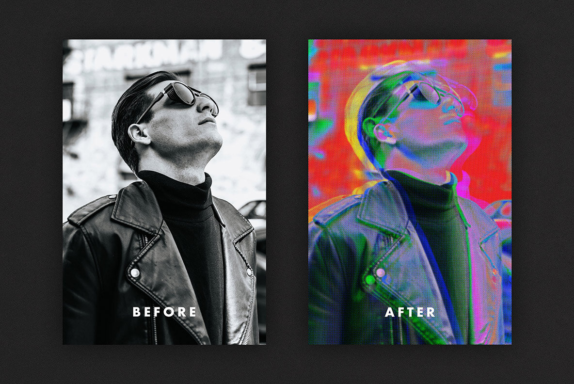 Toxic Halftone Effect 6