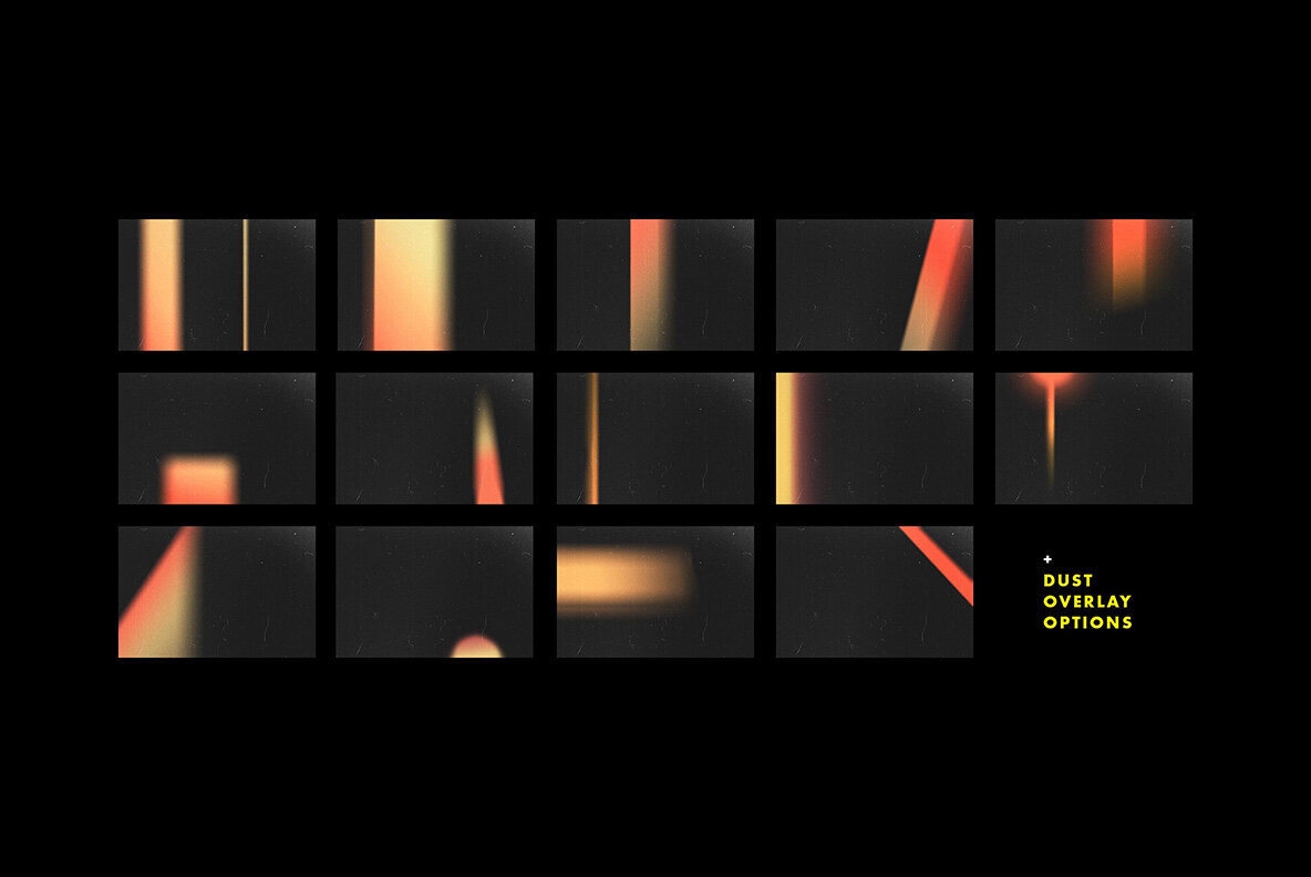 Film Burn Light Overlays 5