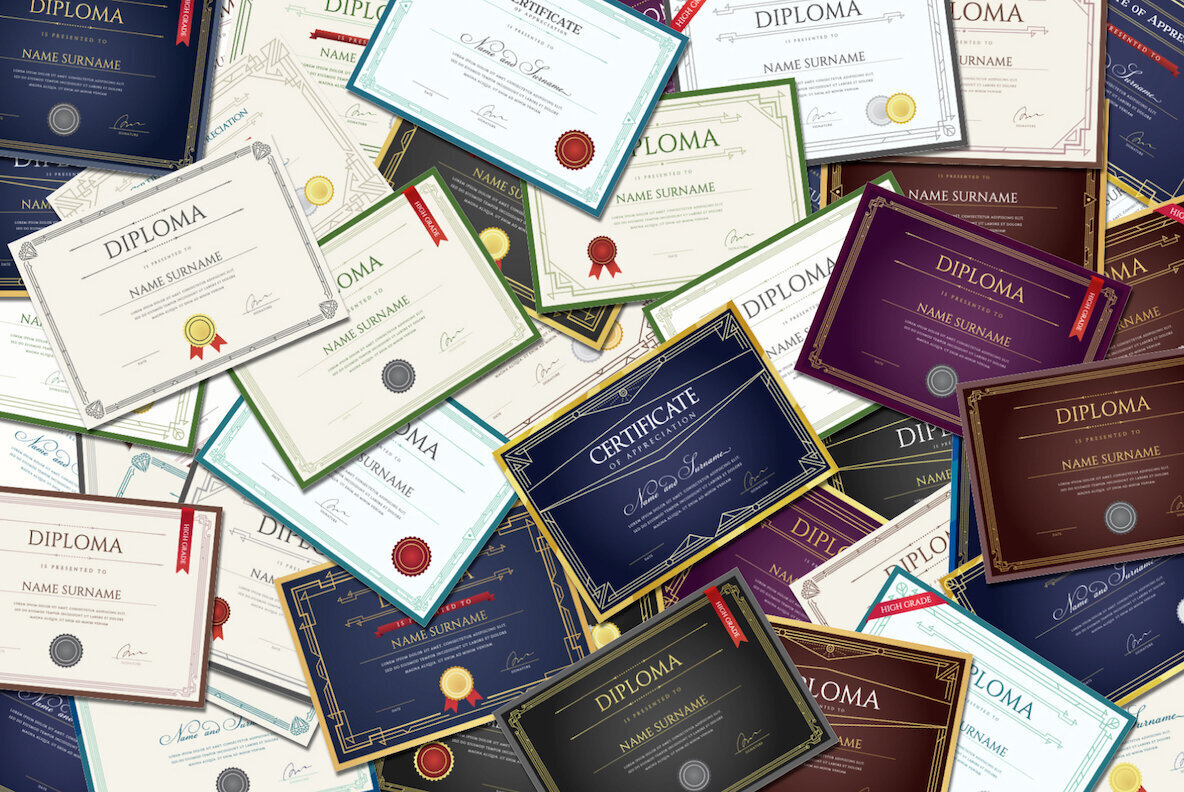 55 Diploma   Certificate Templates 2