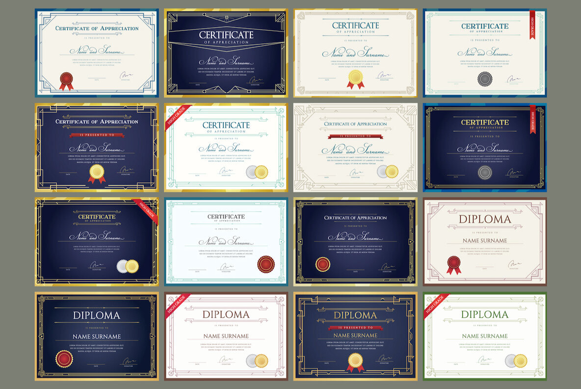 55 Diploma   Certificate Templates 5