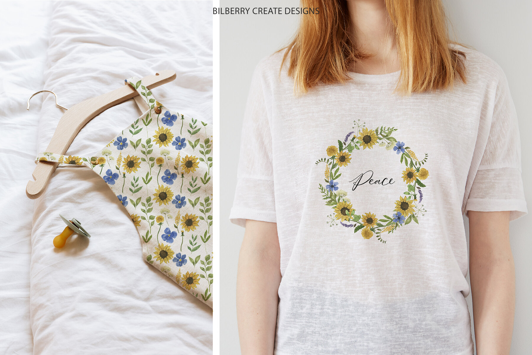 Watercolour Summer Flowers Fields 7