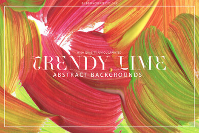 Trendy Lime Abstract Background