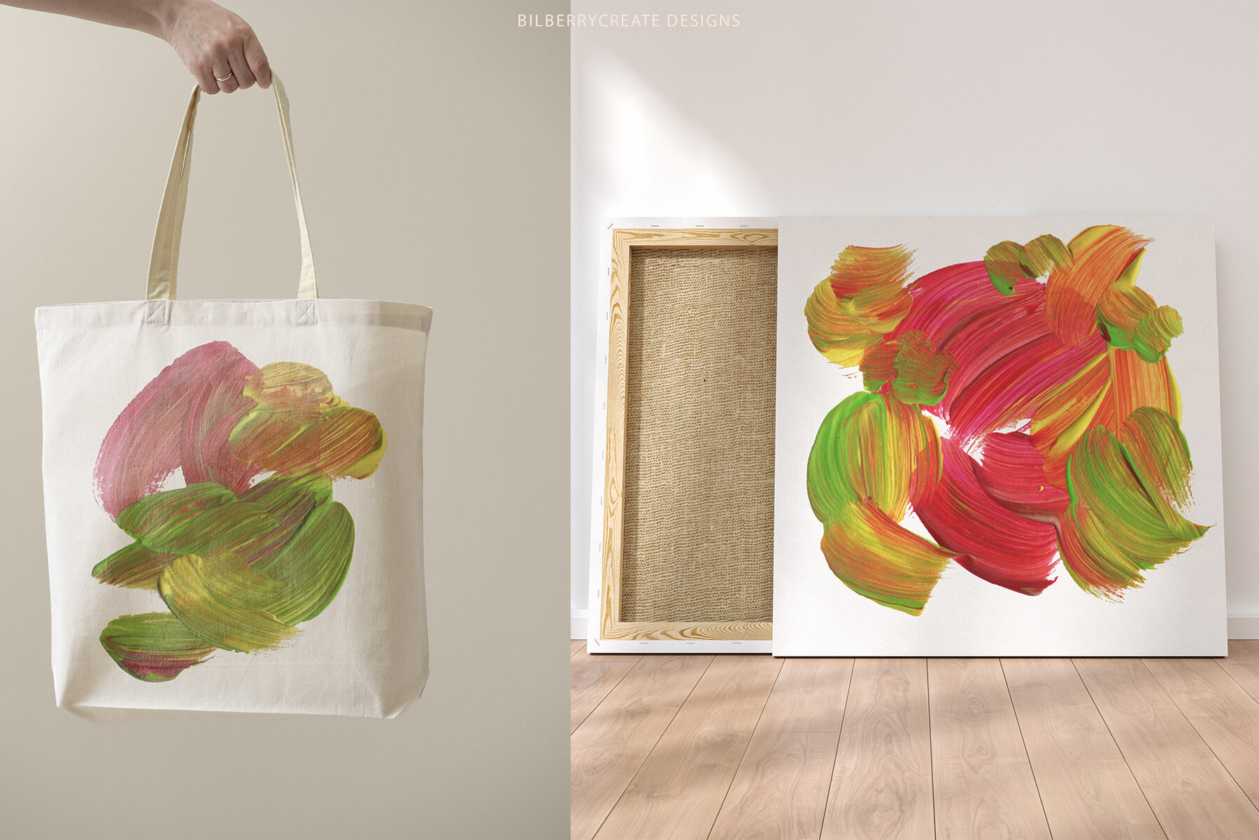 Trendy Lime Abstract Background 8