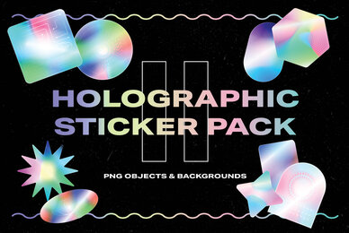 Holographic Sticker Pack 2
