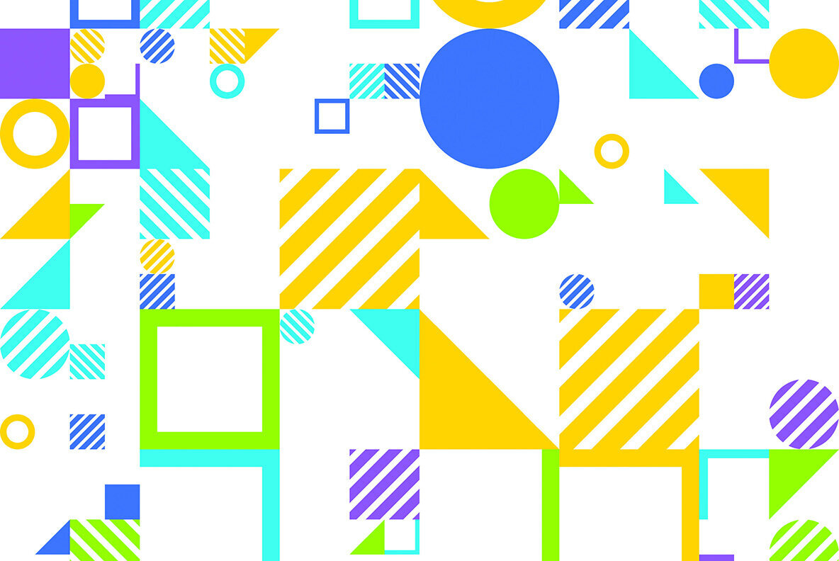 Geometric Art Backgrounds 2 5