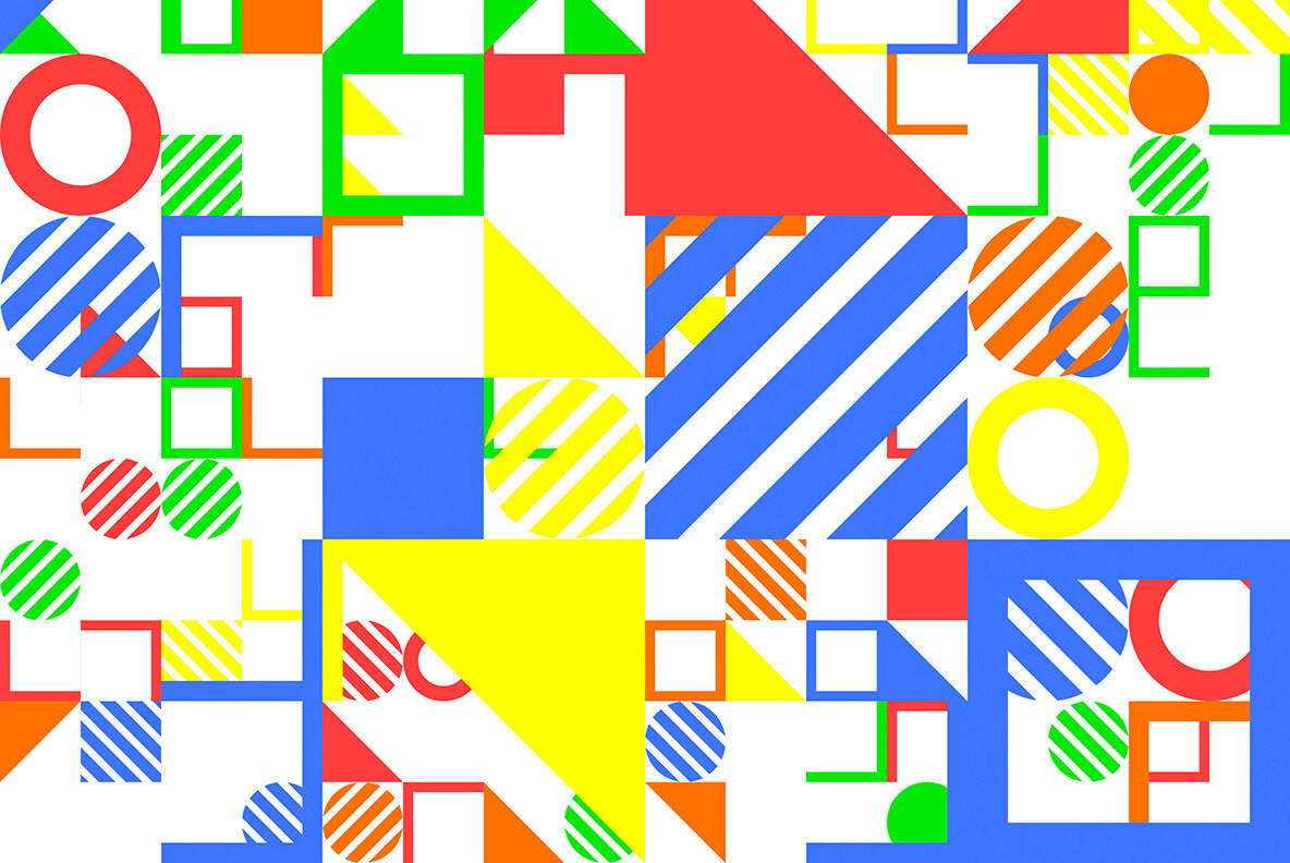 Geometric Art Backgrounds 2 7