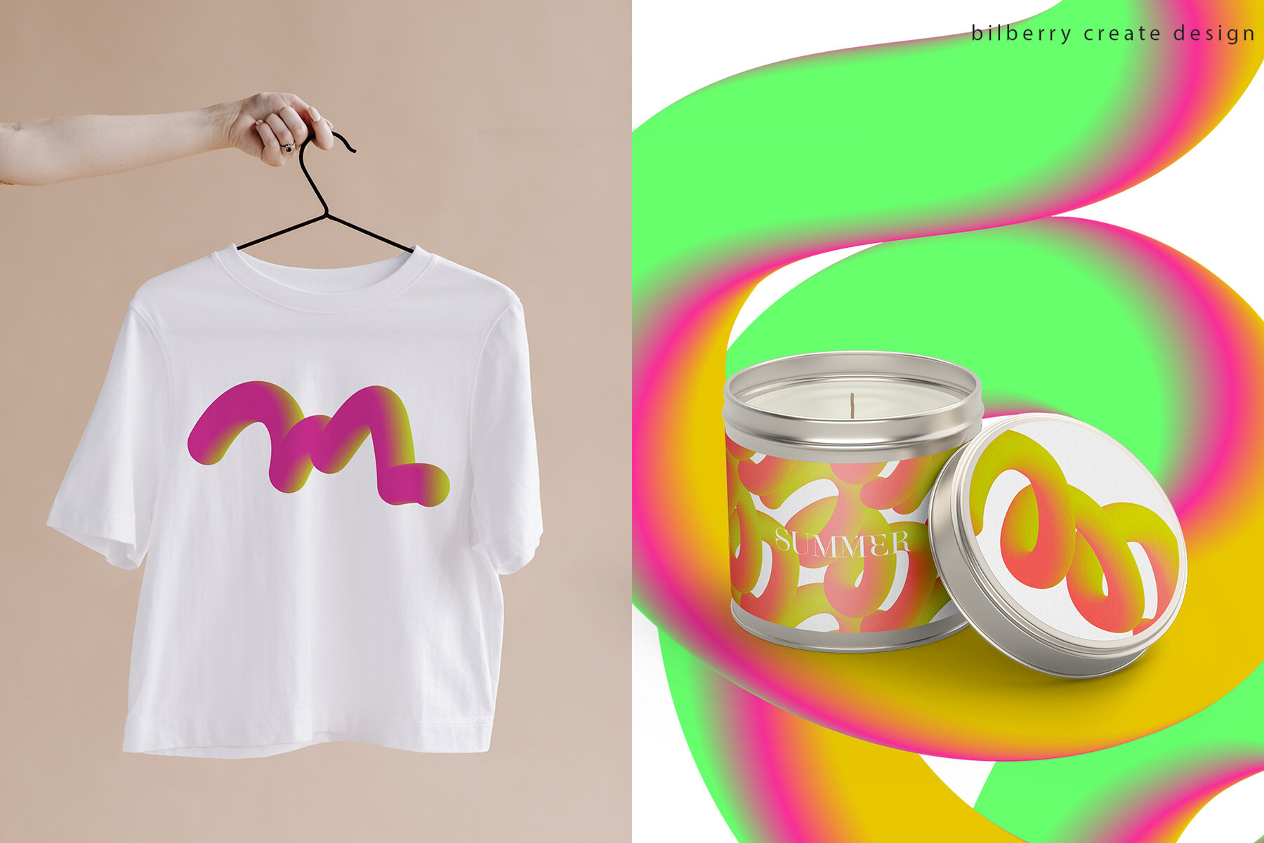 Abstract Forms 3D Gradient Shapes 10