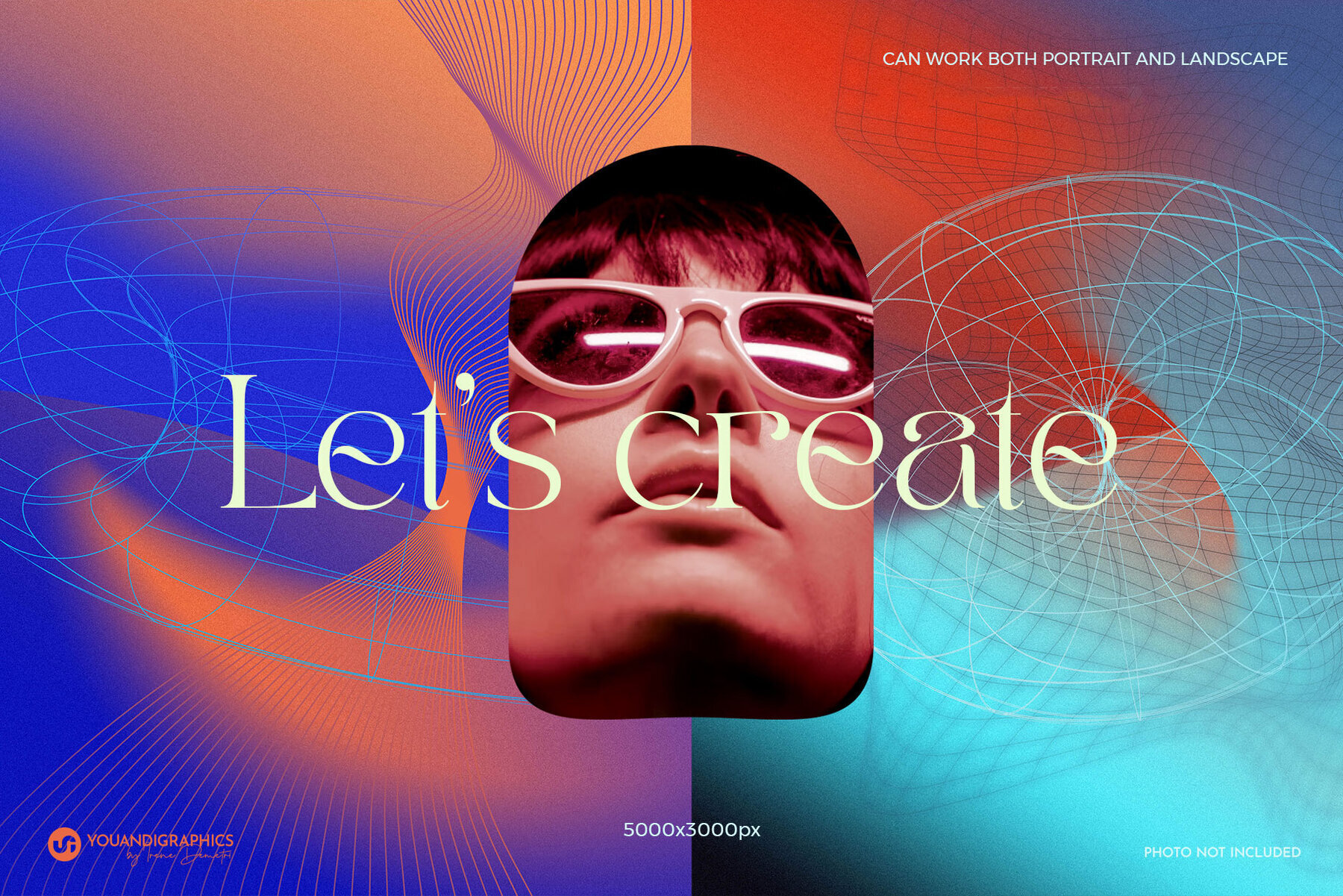 Cyber Futuristic Grainy Backgrounds 3