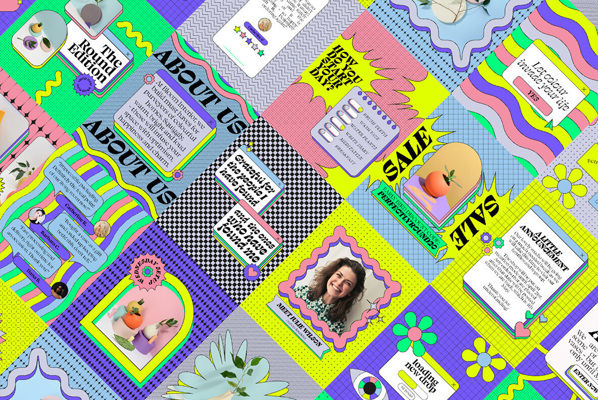 Neo Geo Instagram Templates 5