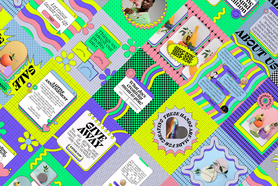 Neo Geo Instagram Templates 7