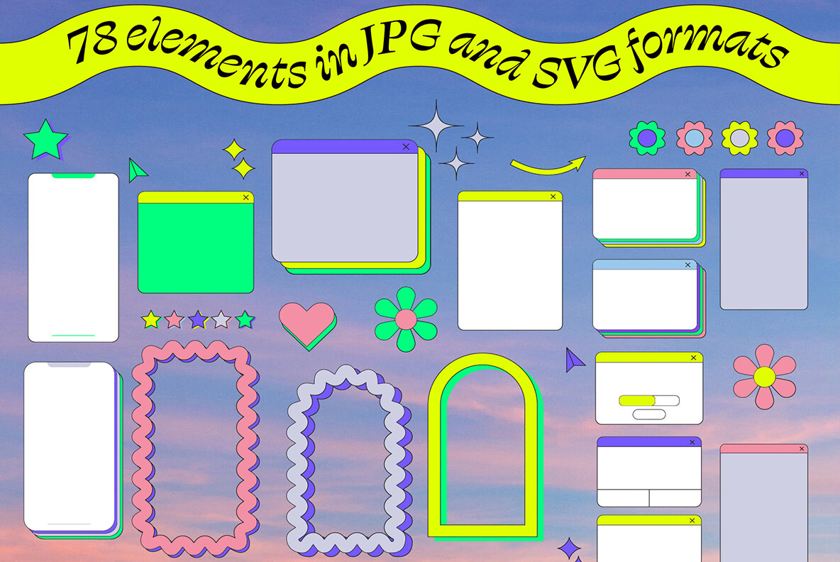 Neo Geo Instagram Templates 9