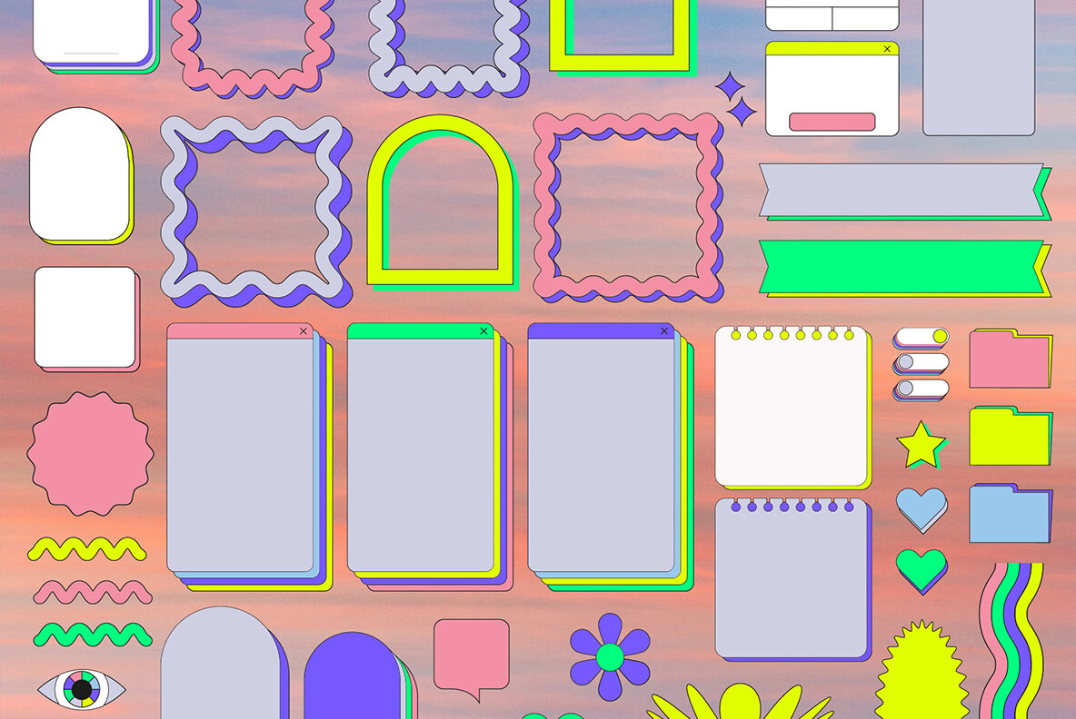 Neo Geo Instagram Templates 10