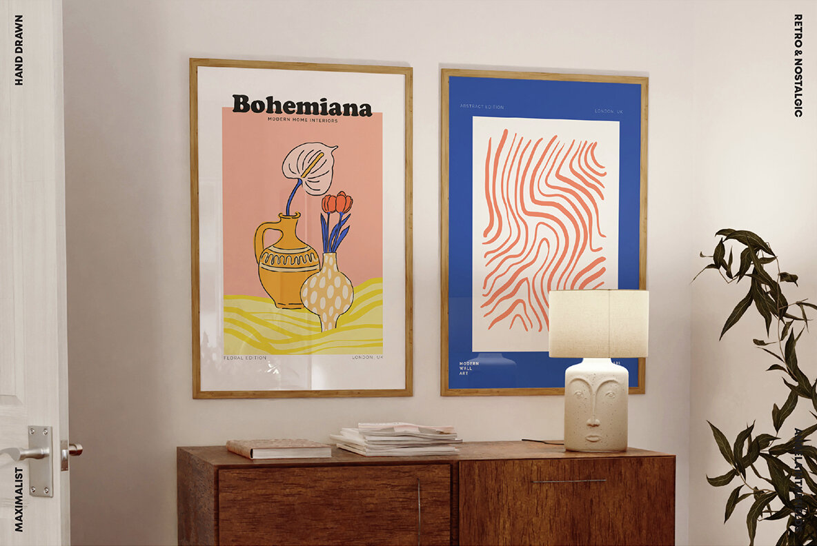 Sketchy Spring Floral Vector Clipart 6