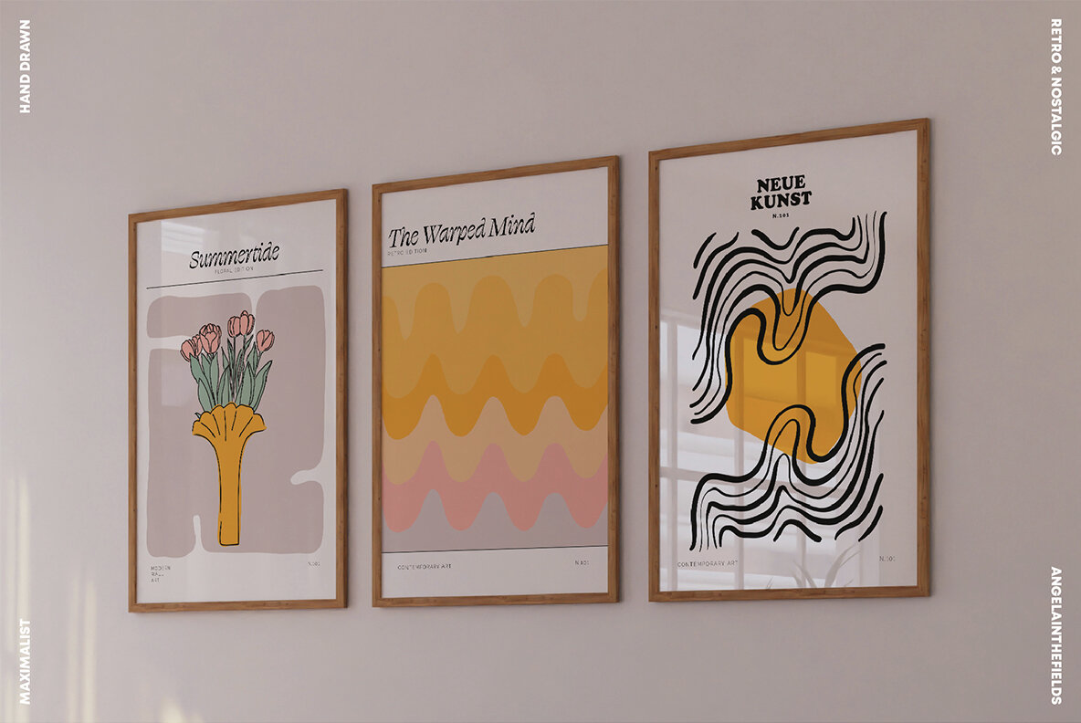 Sketchy Spring Floral Vector Clipart 7