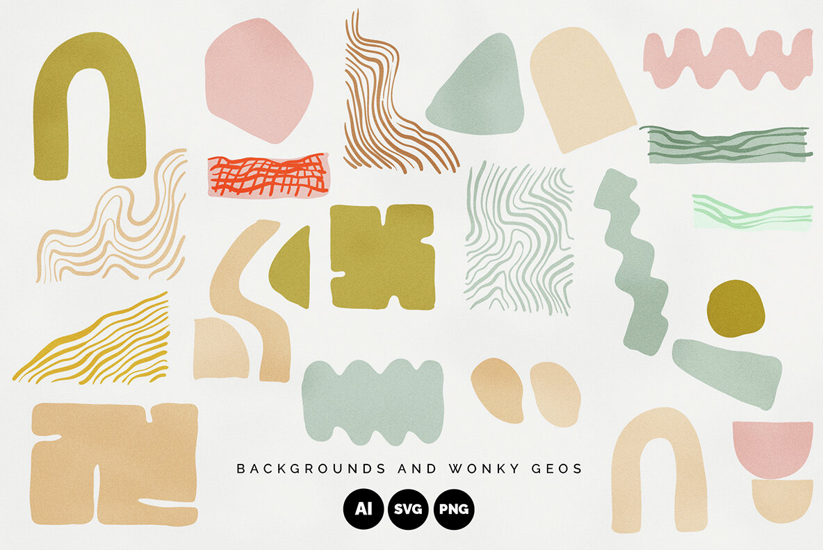 Sketchy Spring Floral Vector Clipart 8