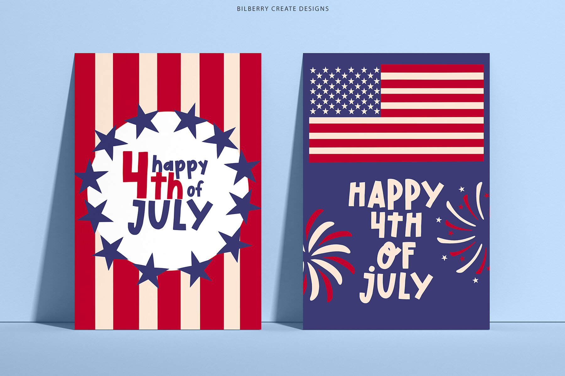 Happy 4th July  Independence Day Set 9