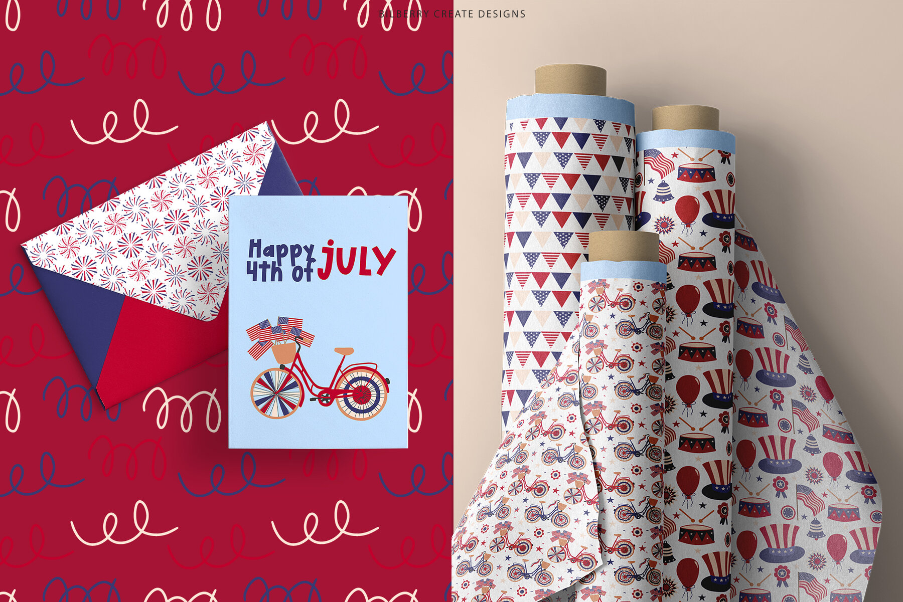 Happy 4th July  Independence Day Set 10