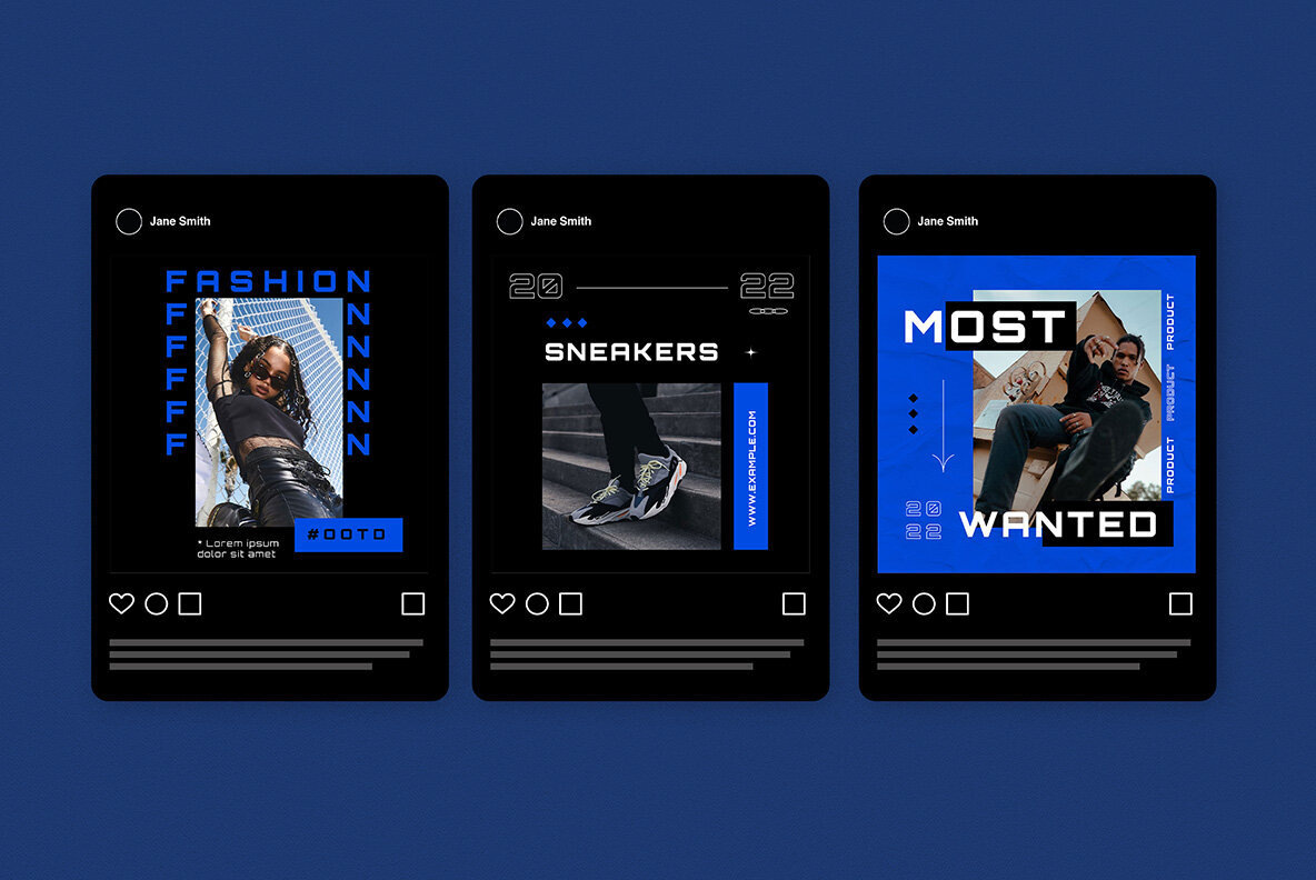 Black Hypebeast Fashion Instagram Pack 5