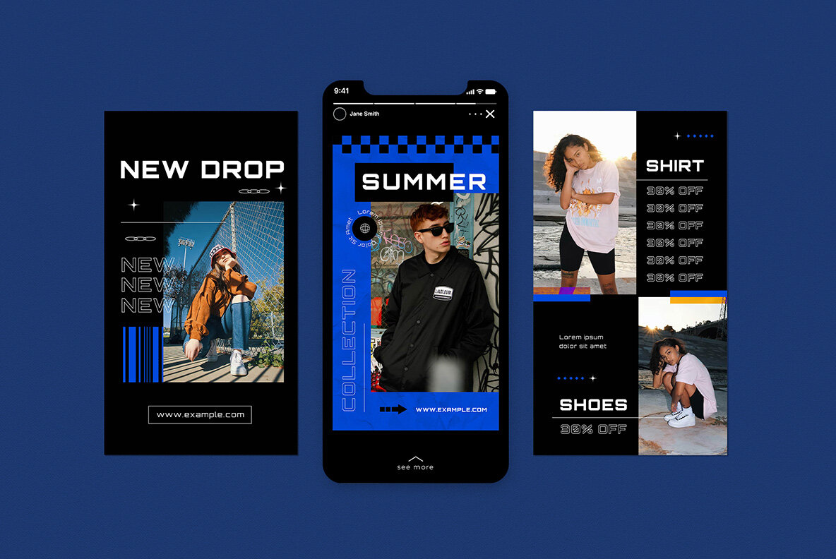 Black Hypebeast Fashion Instagram Pack 6