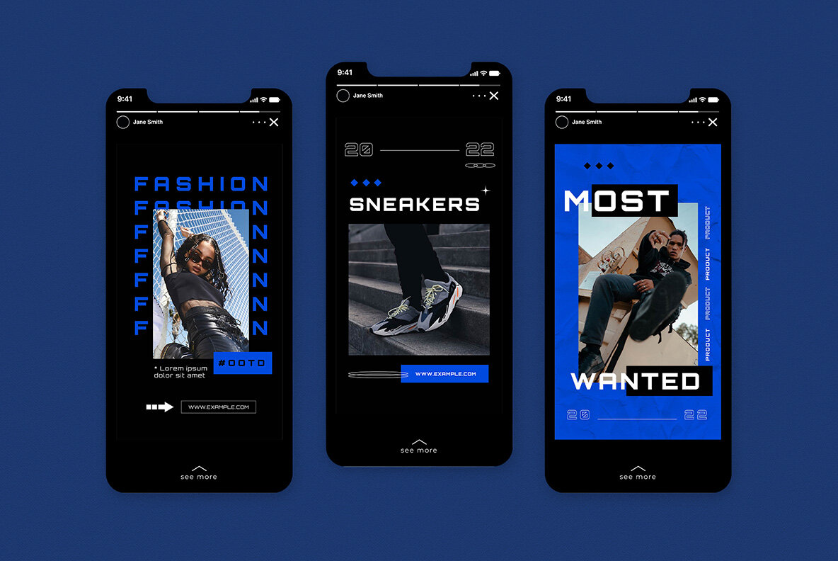 Black Hypebeast Fashion Instagram Pack 7