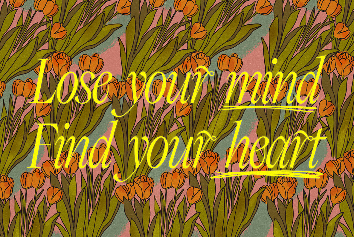 Floral Sketchbook Pattern Set 4