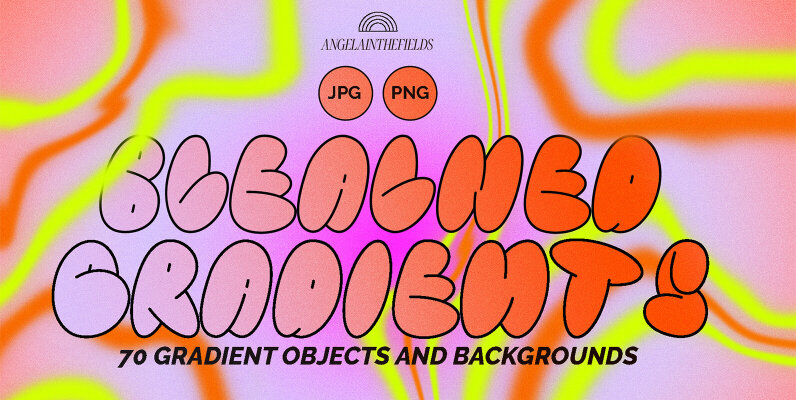 Bleached Gradient Set