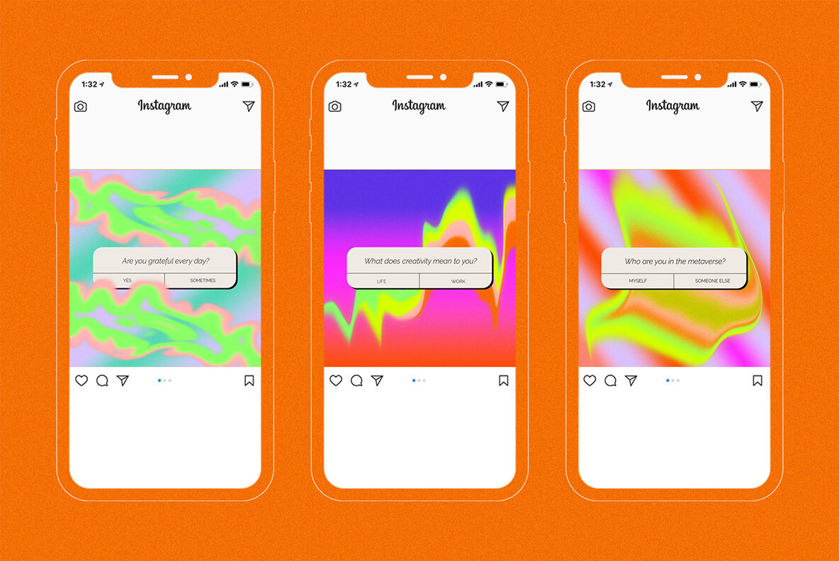 Bleached Gradient Set 8