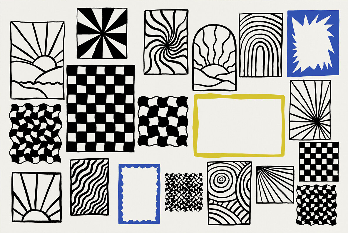 Naive Library Vector Clipart and Posters 5