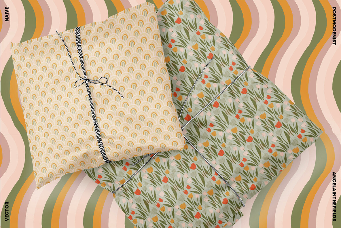 100 Naive Vector Patterns Collection 4