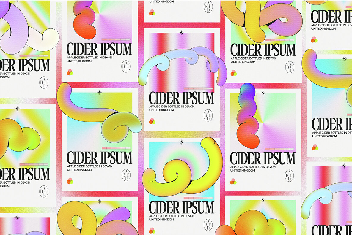 Postmodern Squiggle Vector Clipart 4