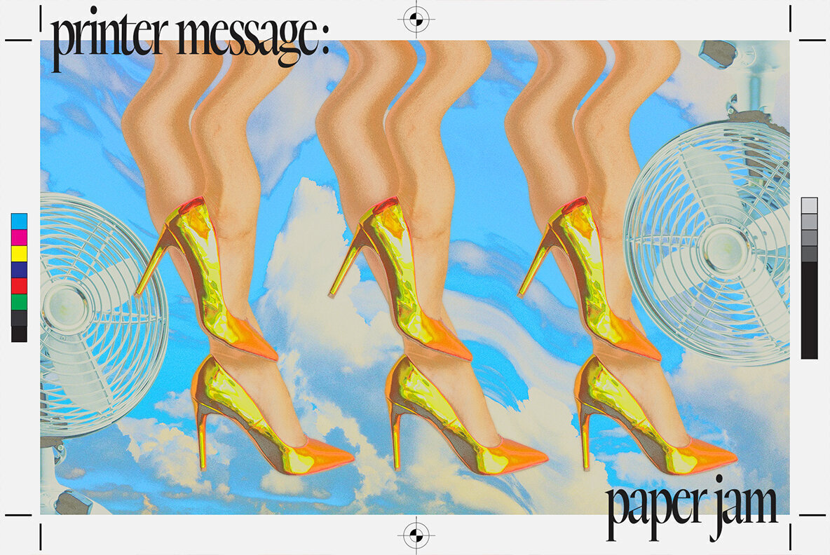 90s Collage Low Ink Kit 2