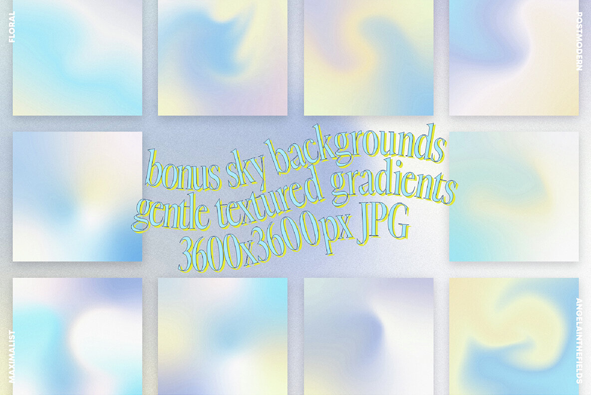 80s Maximalist Floral Clipart 12