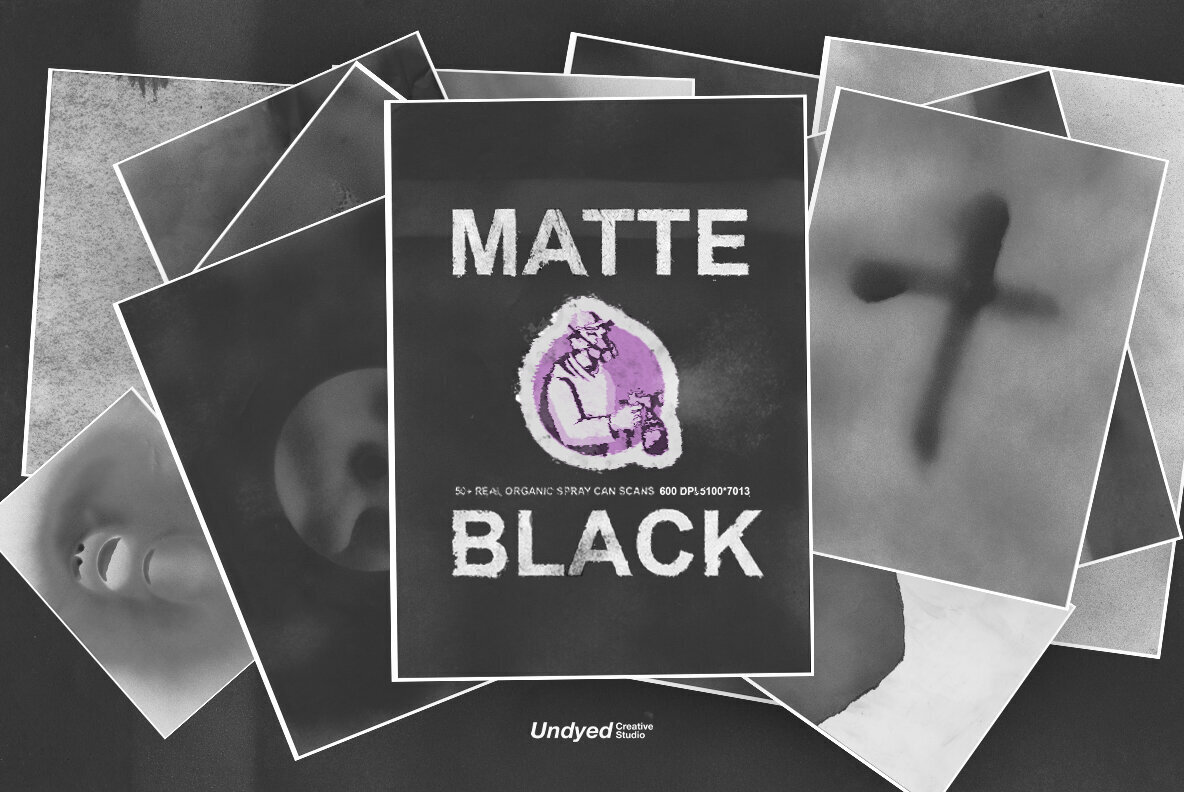 MATTE BLACK Texture Pack 1