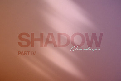 Shadow Play Photo Overlays Vol 4