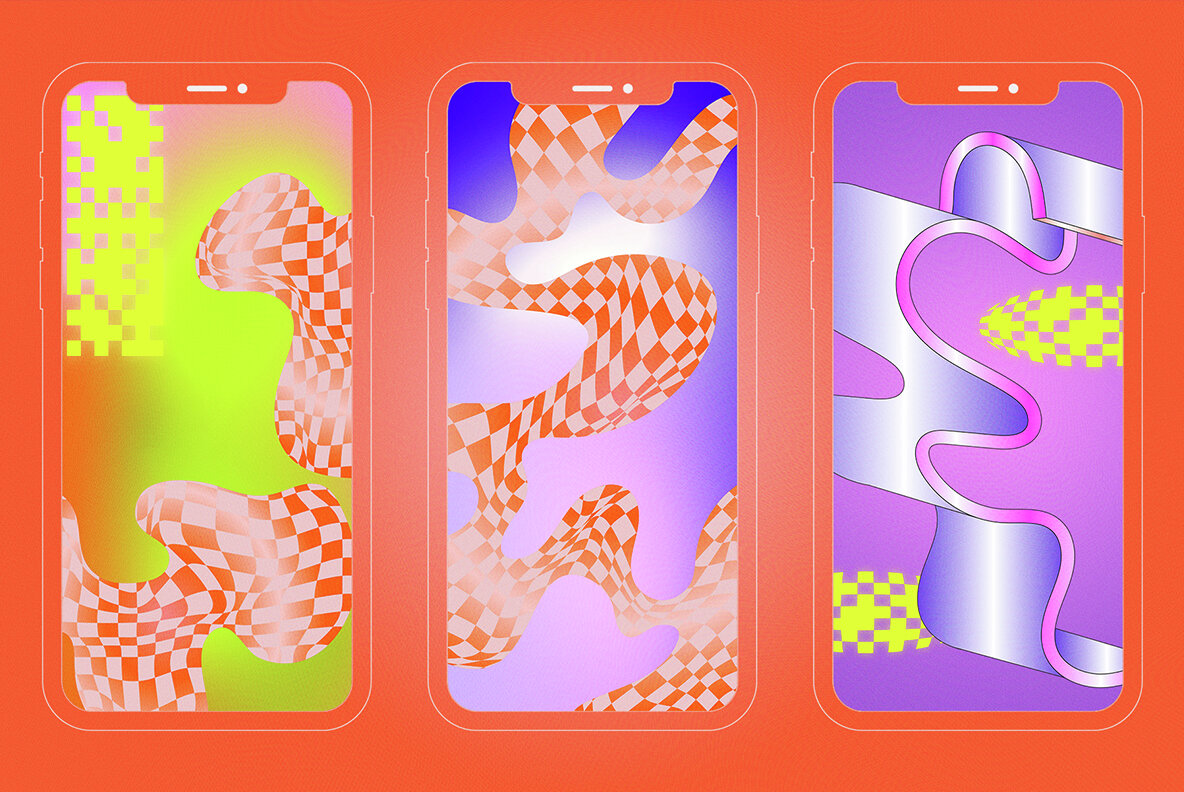 Postmodern Squiggle 2 Vector Clipart 11