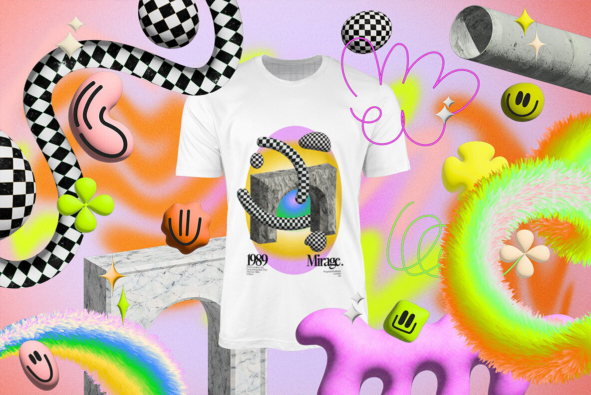 Neo 3D Postmodern Elements 5