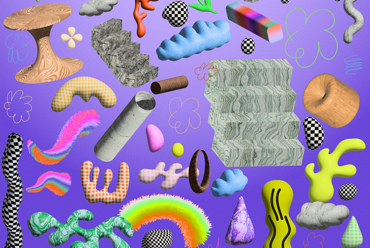 Neo 3D Postmodern Elements 8