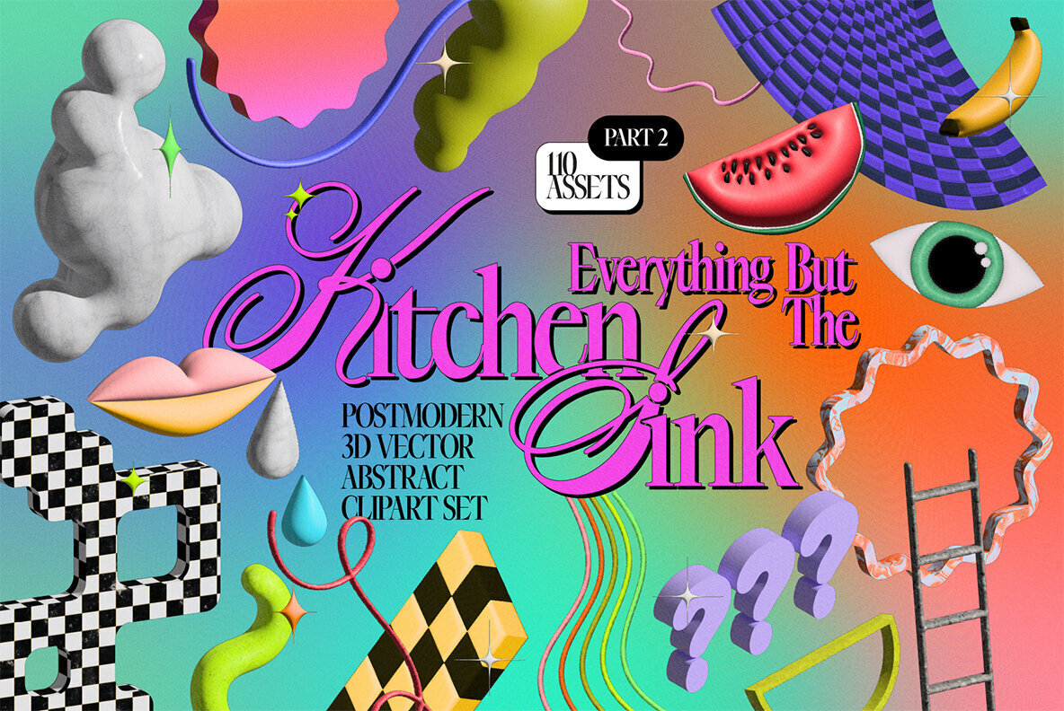 Neo 3D Postmodern Elements 2 1