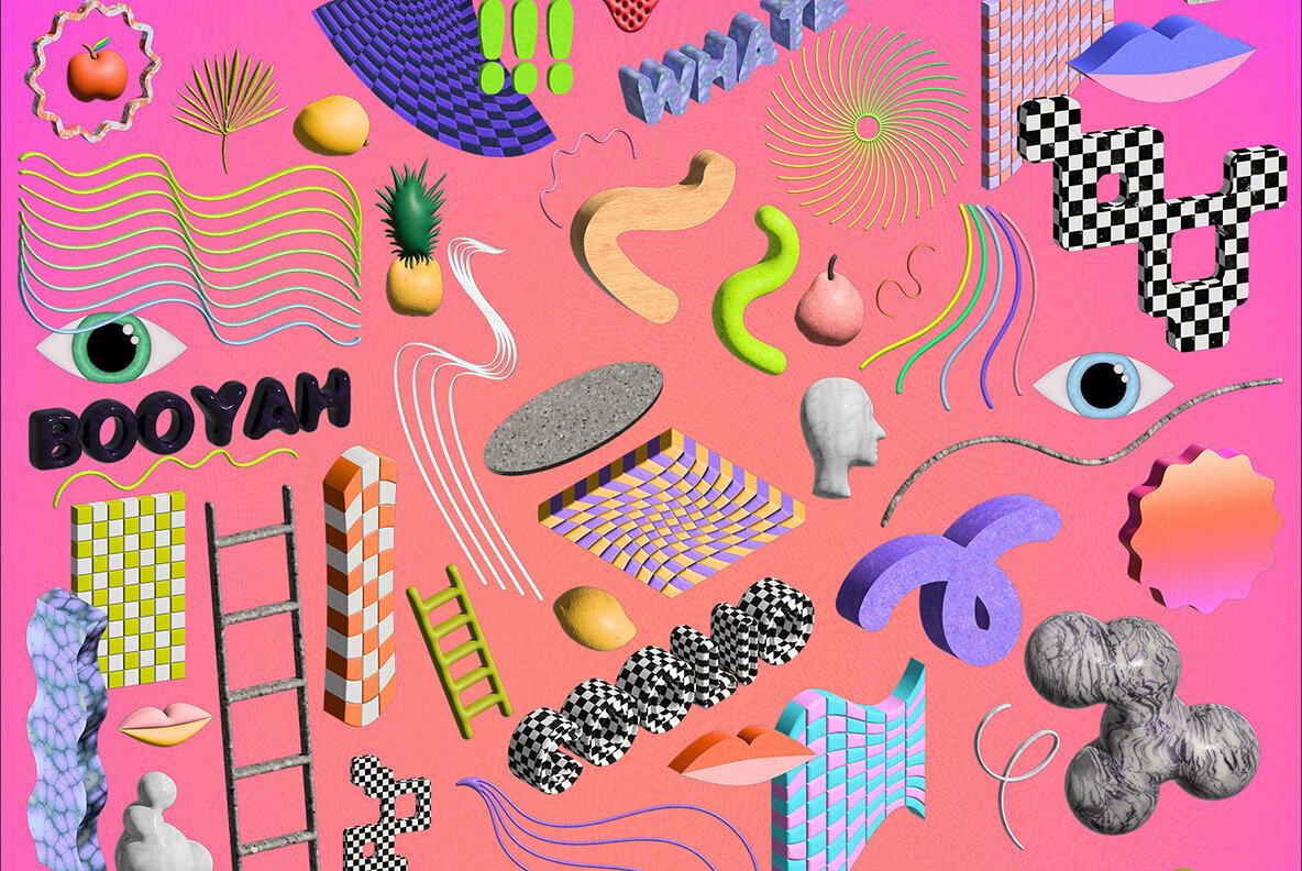 Neo 3D Postmodern Elements 2 5