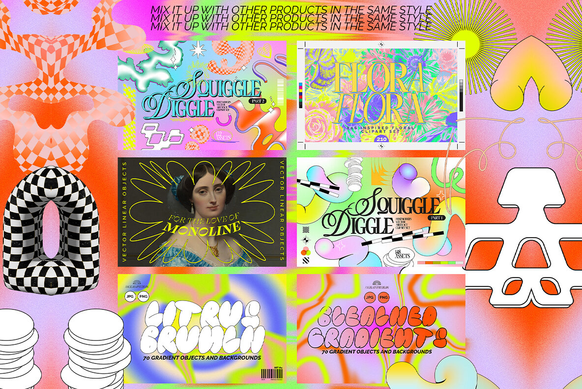 Neo 3D Postmodern Elements 2 12