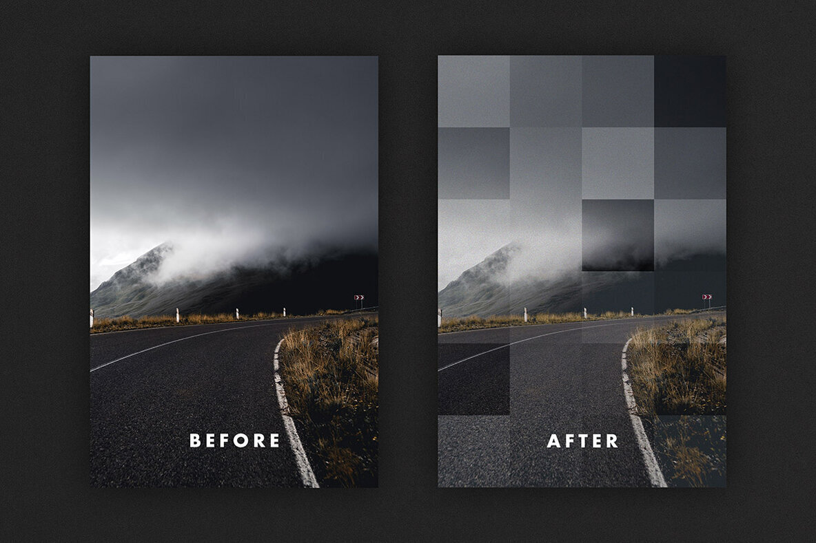 Checkered Pixelated Effect 3