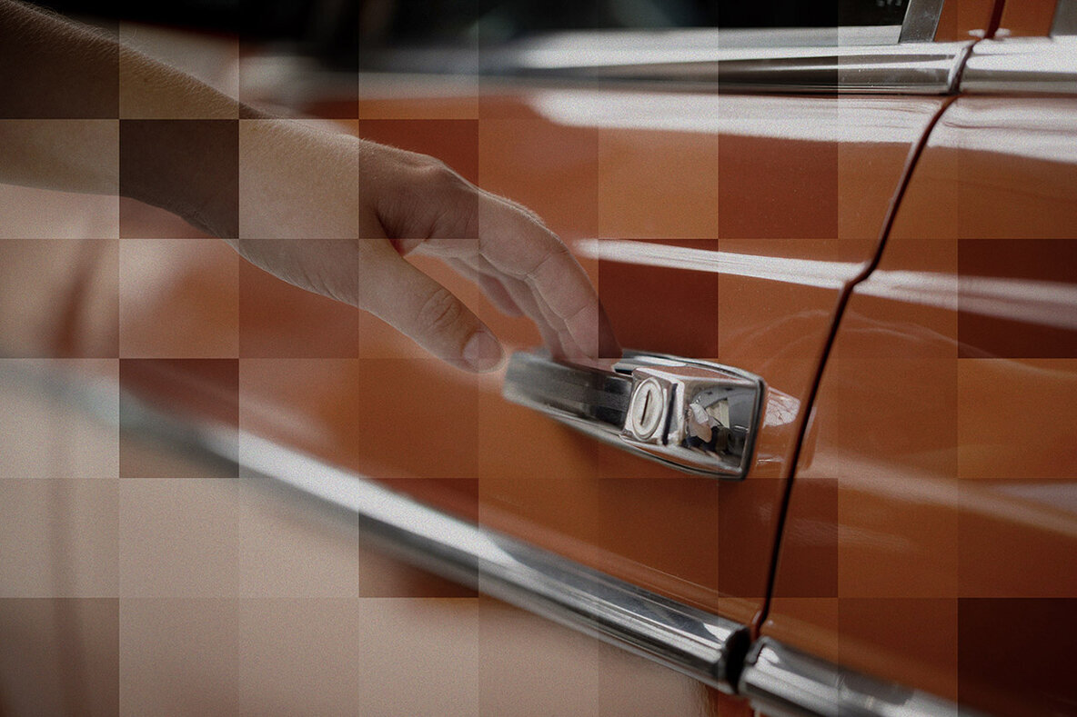 Checkered Pixelated Effect 4