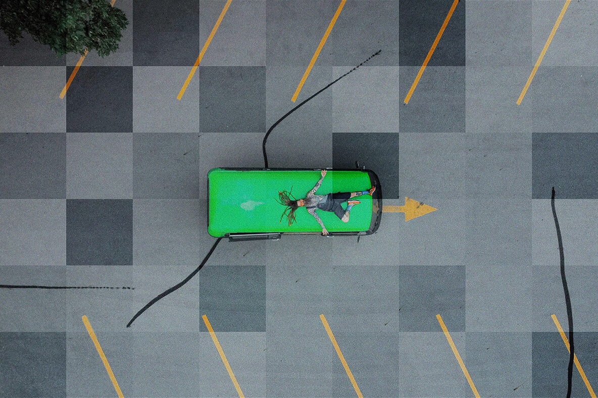 Checkered Pixelated Effect 5