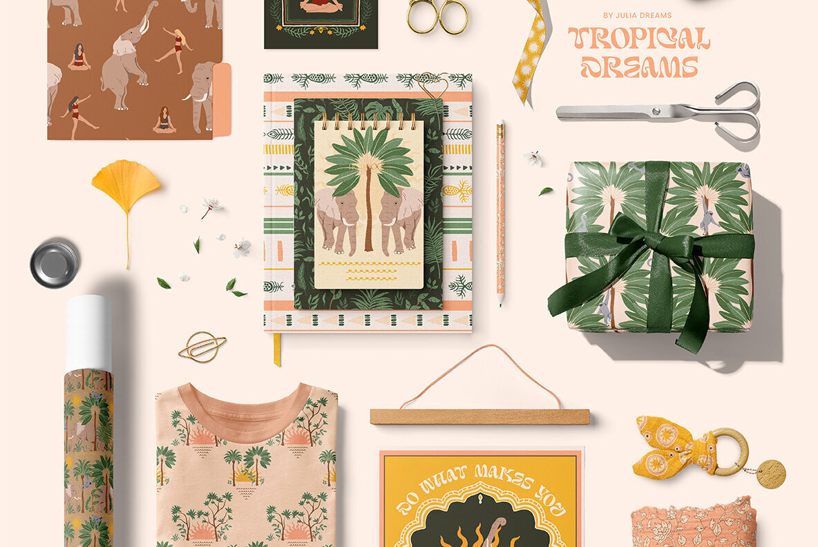 Tropical Dreams A Library of Nature 3