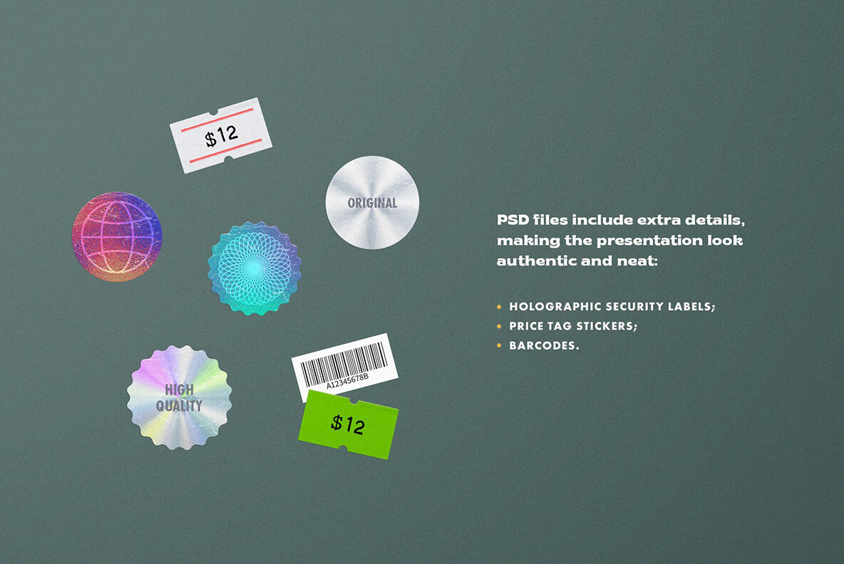 Packaging Mockups Bundle 24