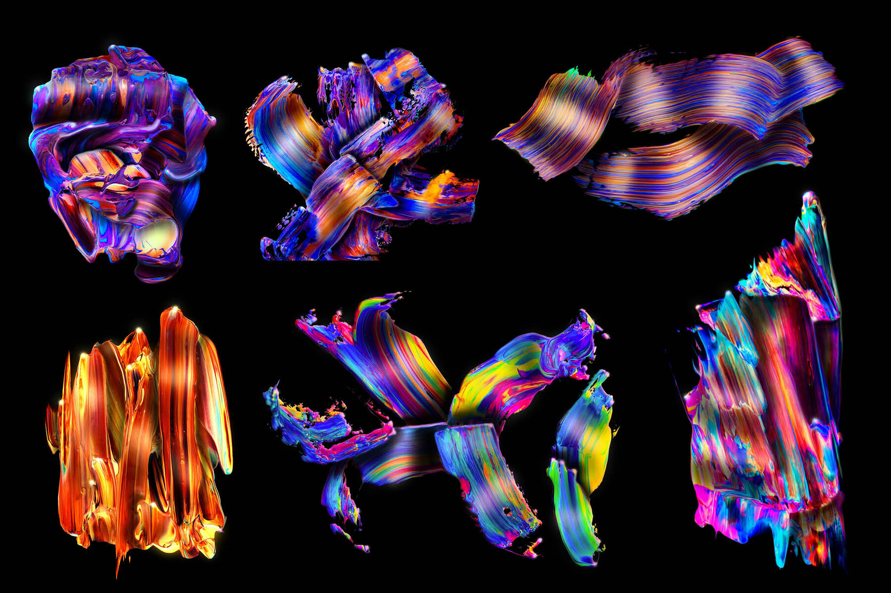 Transcend     Glimmering Paint Textures 7