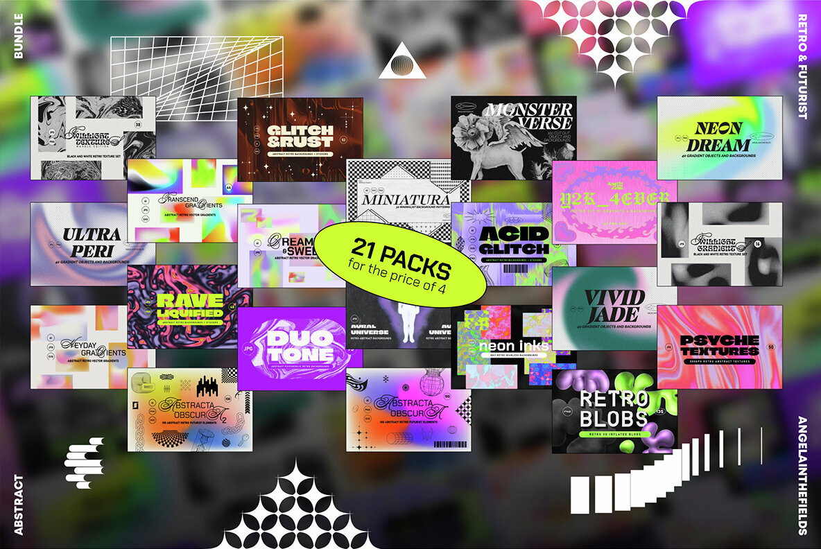 Retro Futurist Library Bundle 3