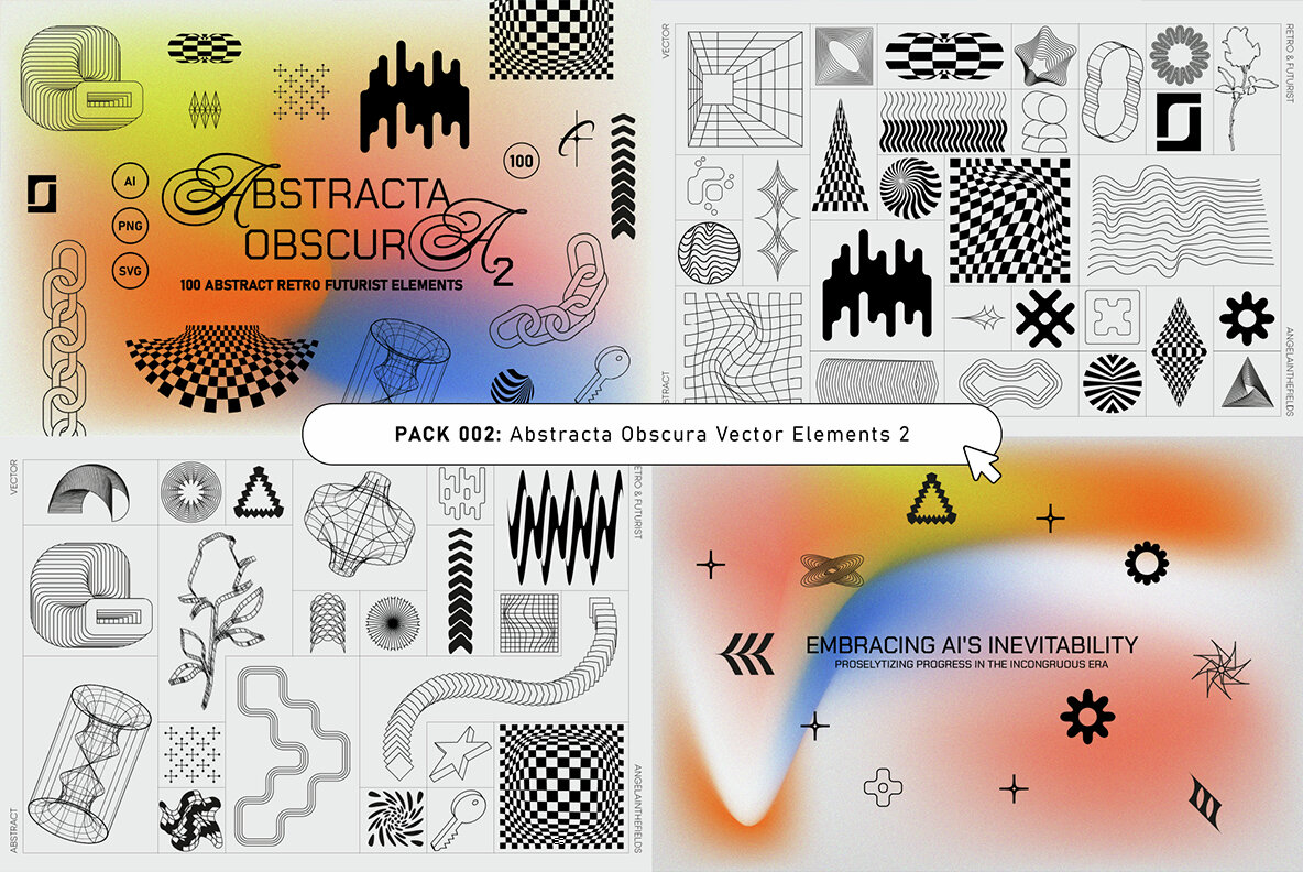 Retro Futurist Library Bundle 6