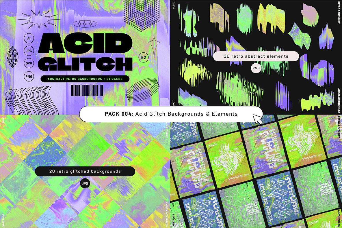 Retro Futurist Library Bundle 8